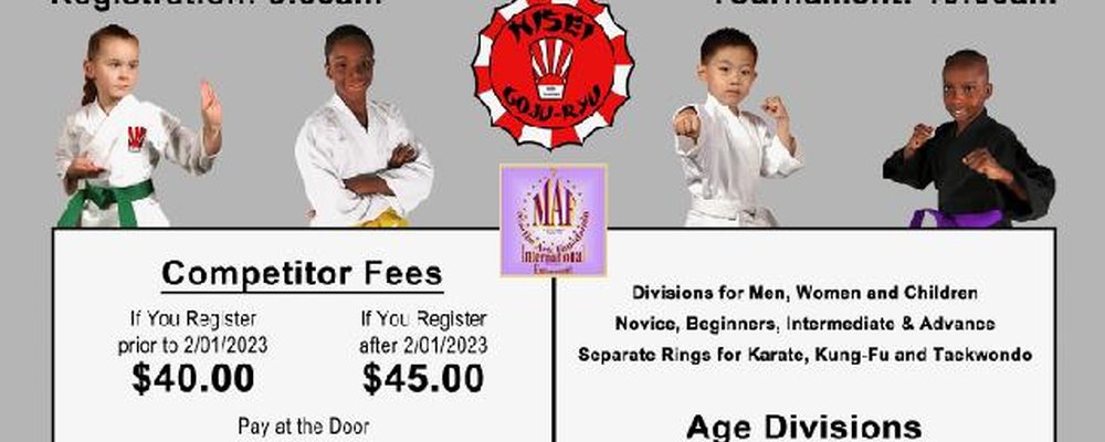 Nisei Open Invitational Tournament flyer