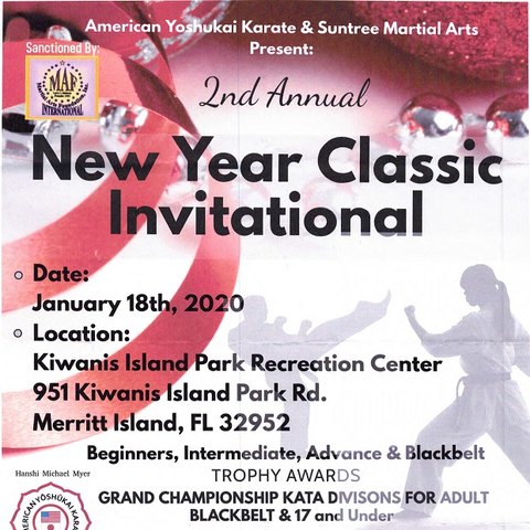MAF event flyer, JANUARY 18, 2020